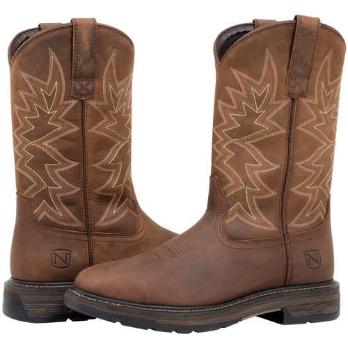 90 degree heel work boots