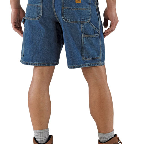 carhartt denim work shorts