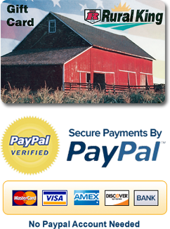 Gift Cards - RuralKingSupply.com