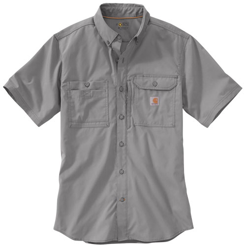 Carhartt men's force ridgefield solid short sleeve best sale shirt