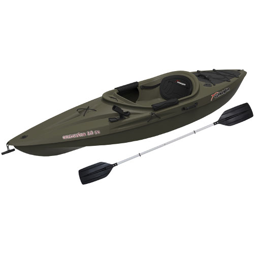 https://www.ruralkingsupply.com/images/products/51445P-Sundolphin-Excursion-10-SS-Fishing-Kayak-Olive-With-Paddle.jpg