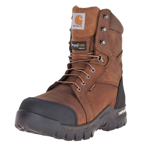 Carhartt CMH6076 Mens 6 Waterproof Breathable Lightweight Leather Non-Safety Toe Work Hiker Boot 