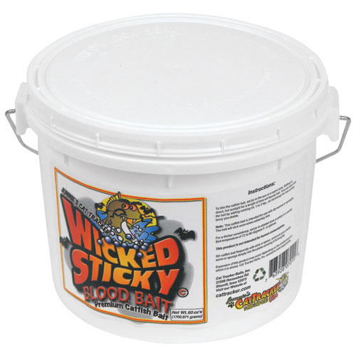 60 Oz. Junnies Cat Tracker Wicked Sticky Blood Catfish Bait