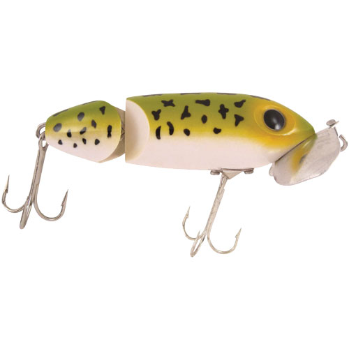Pradco Fishing Arbogast Jointed Jitterbug Frog White Belly Lure