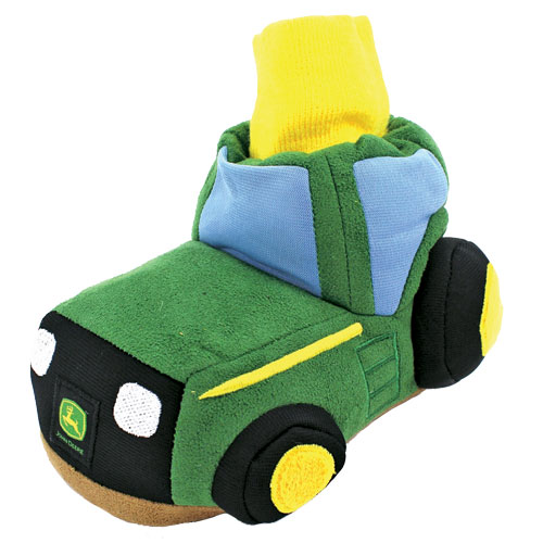 boys tractor slippers