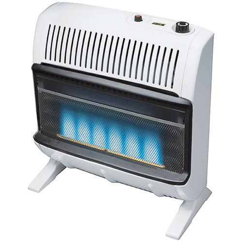 30 000 Btu Ventless Blue Flame Wall Heater - Gas Ventless Wall Heaters